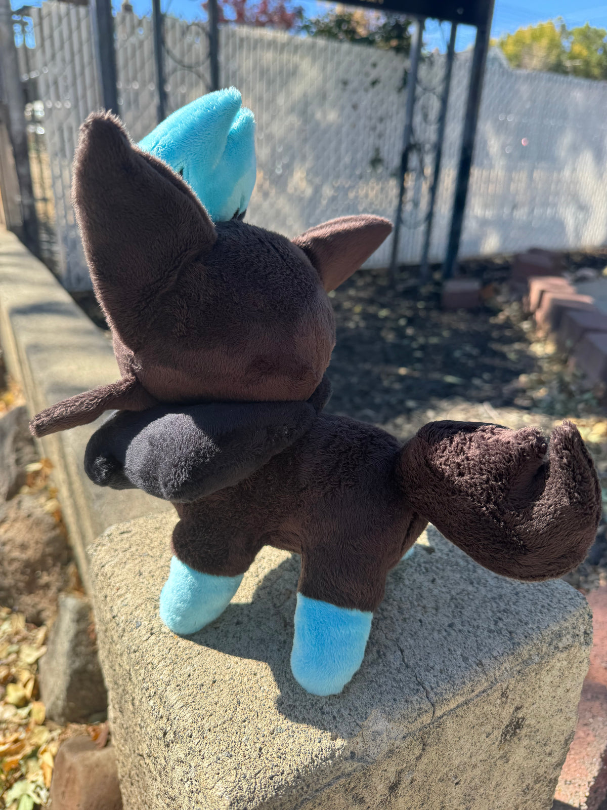 Made to Order - Unova Zorua (Standing) Plush - Handmade