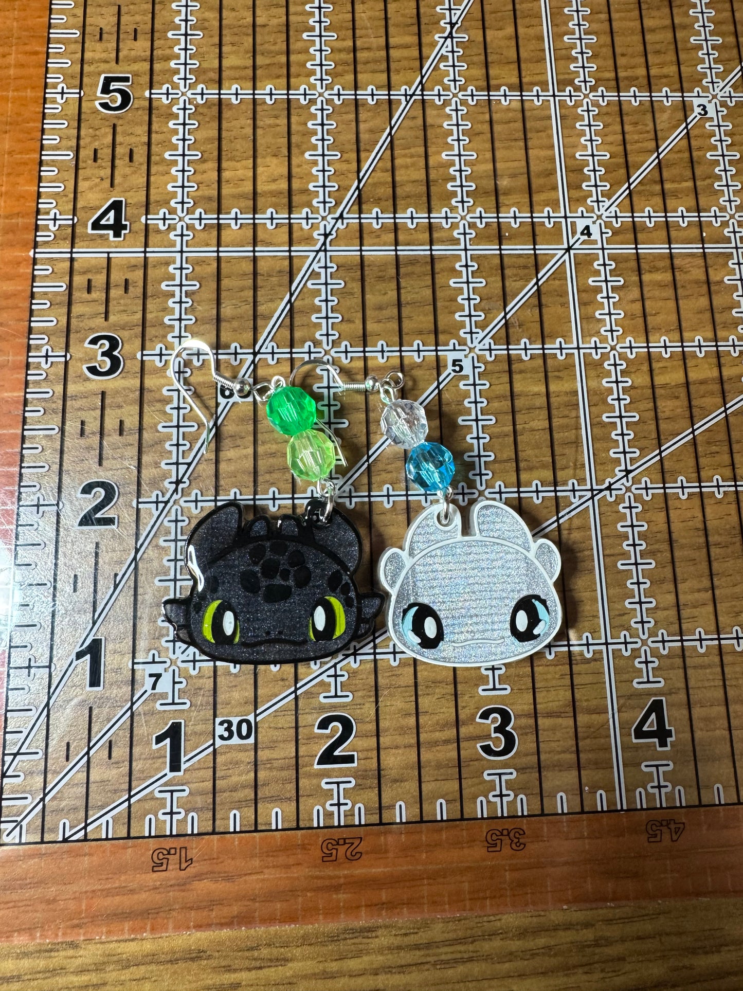 Made to Order - Dragon Training Fish Hook Earrings