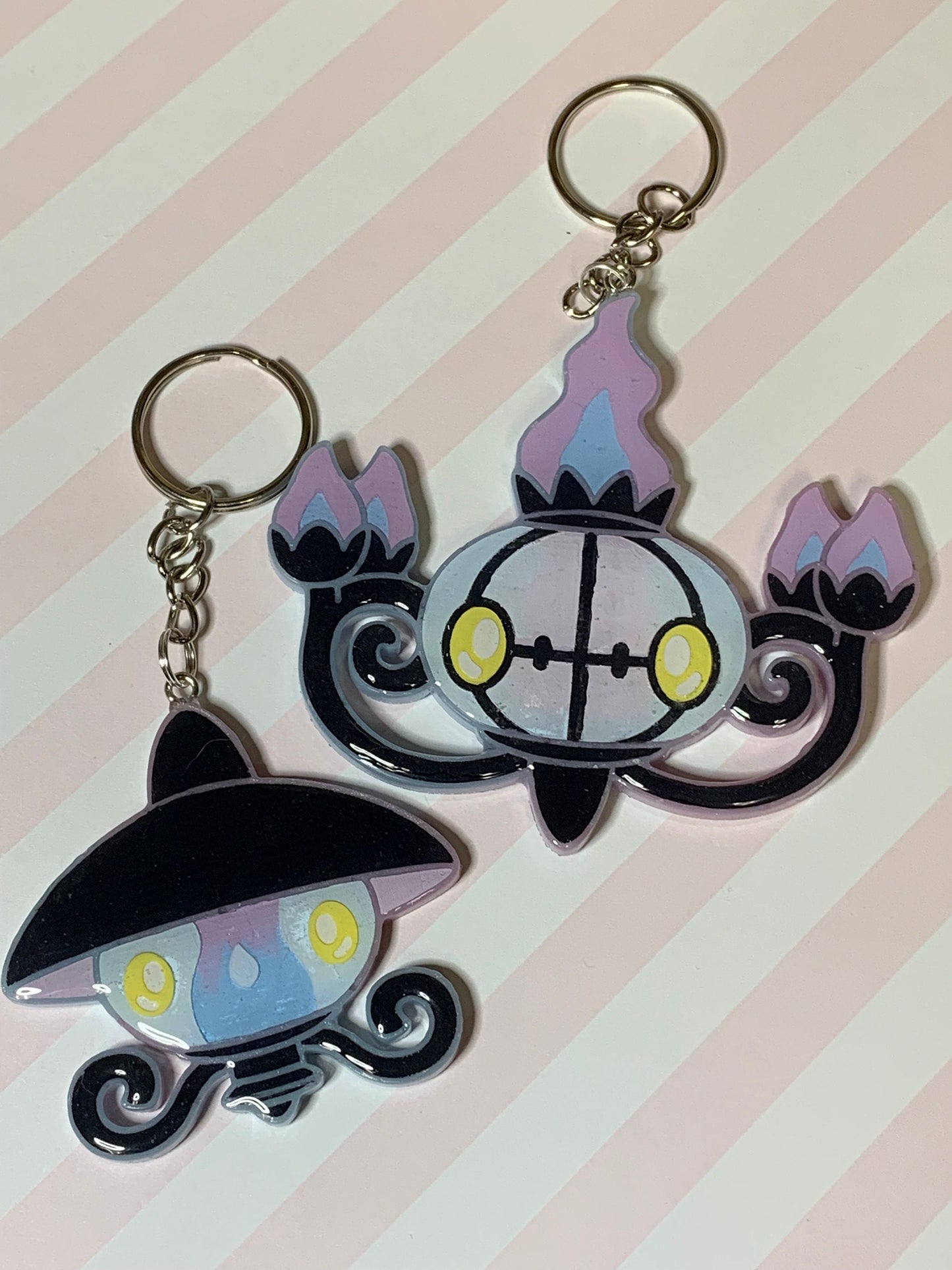 Made to Order Pocket Monster Dangle Tails Set 5 Resin Anime Cosplay Accessory