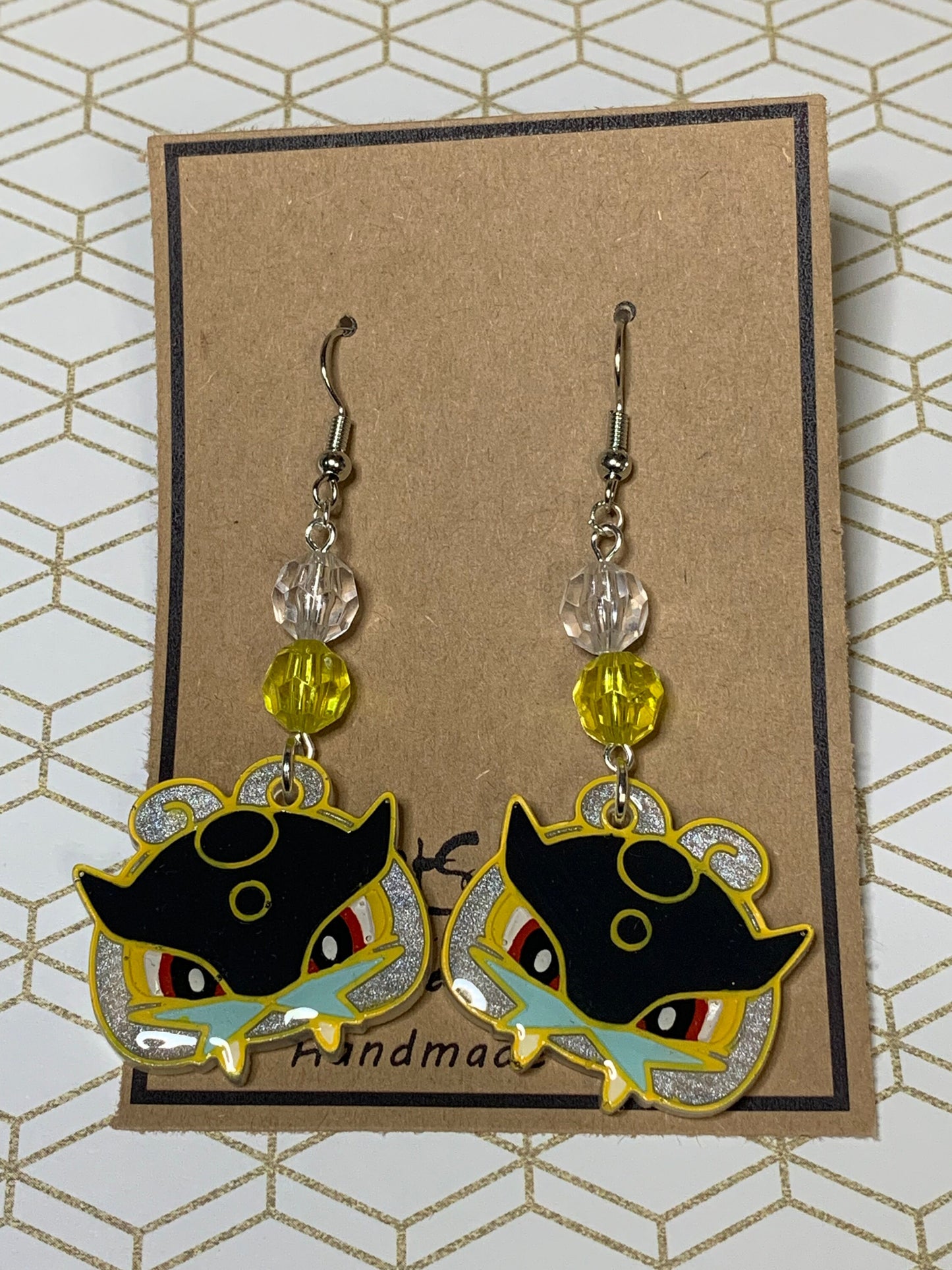 Made to Order - Poke Monster - Fish Hook Earrings - Set 07