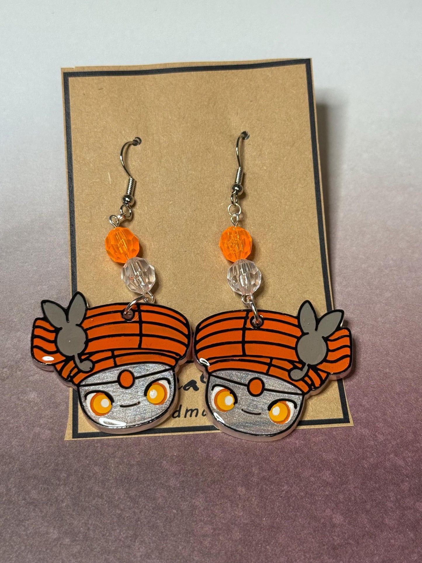 Made to Order - Poke Monster - Fish Hook Earrings - Set 11