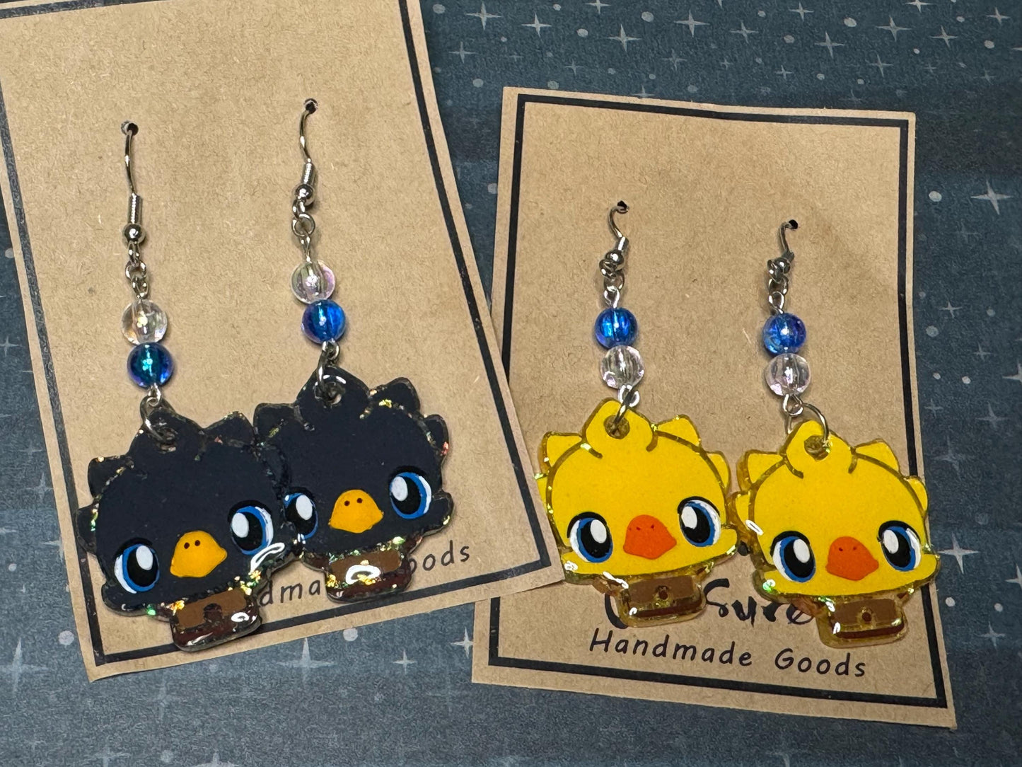 Made to Order Last Fantasy Critter Earrings Anime Game Cosplay