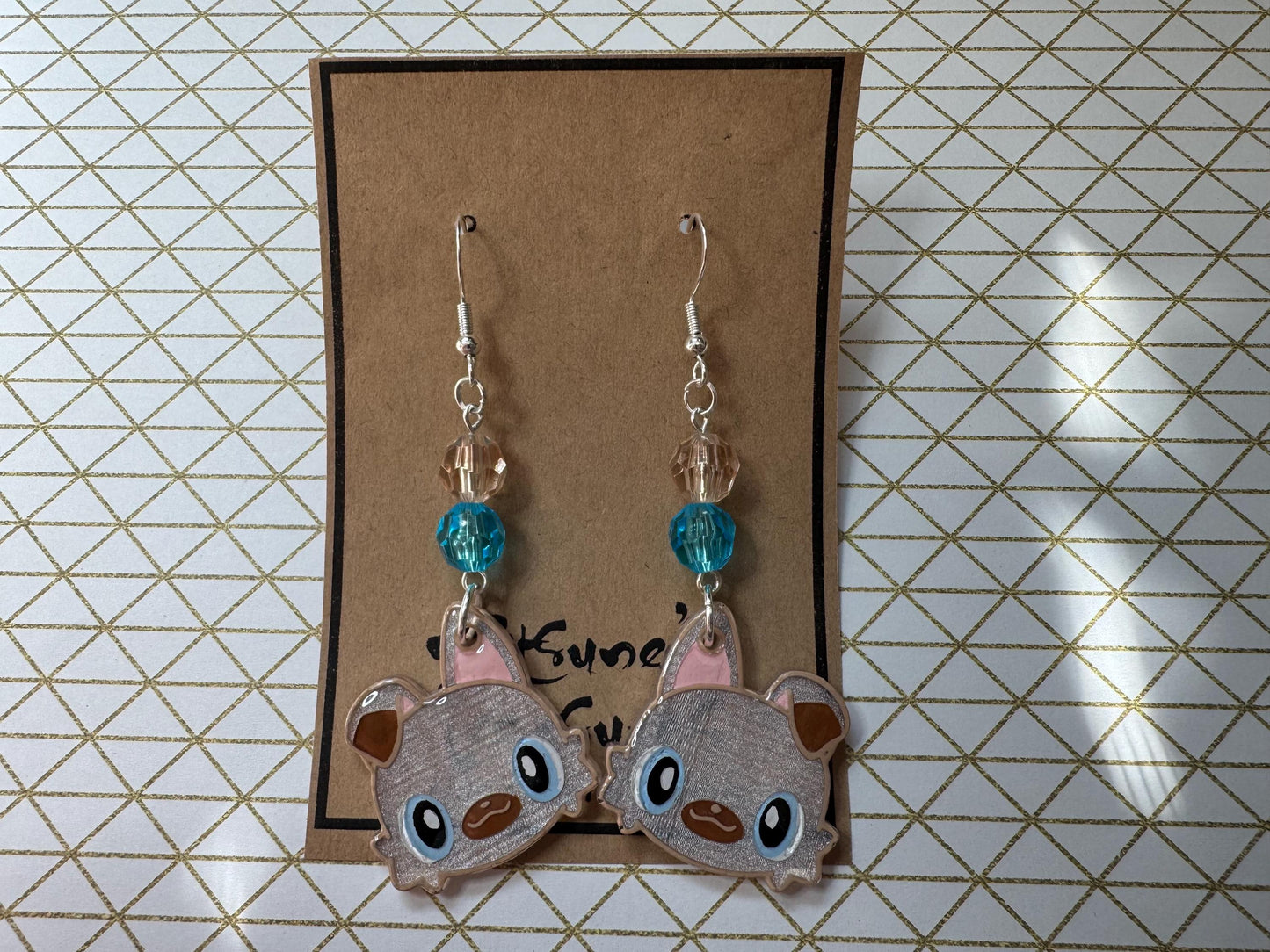 Made to Order - Poke Monster - Fish Hook Earrings - Set 05