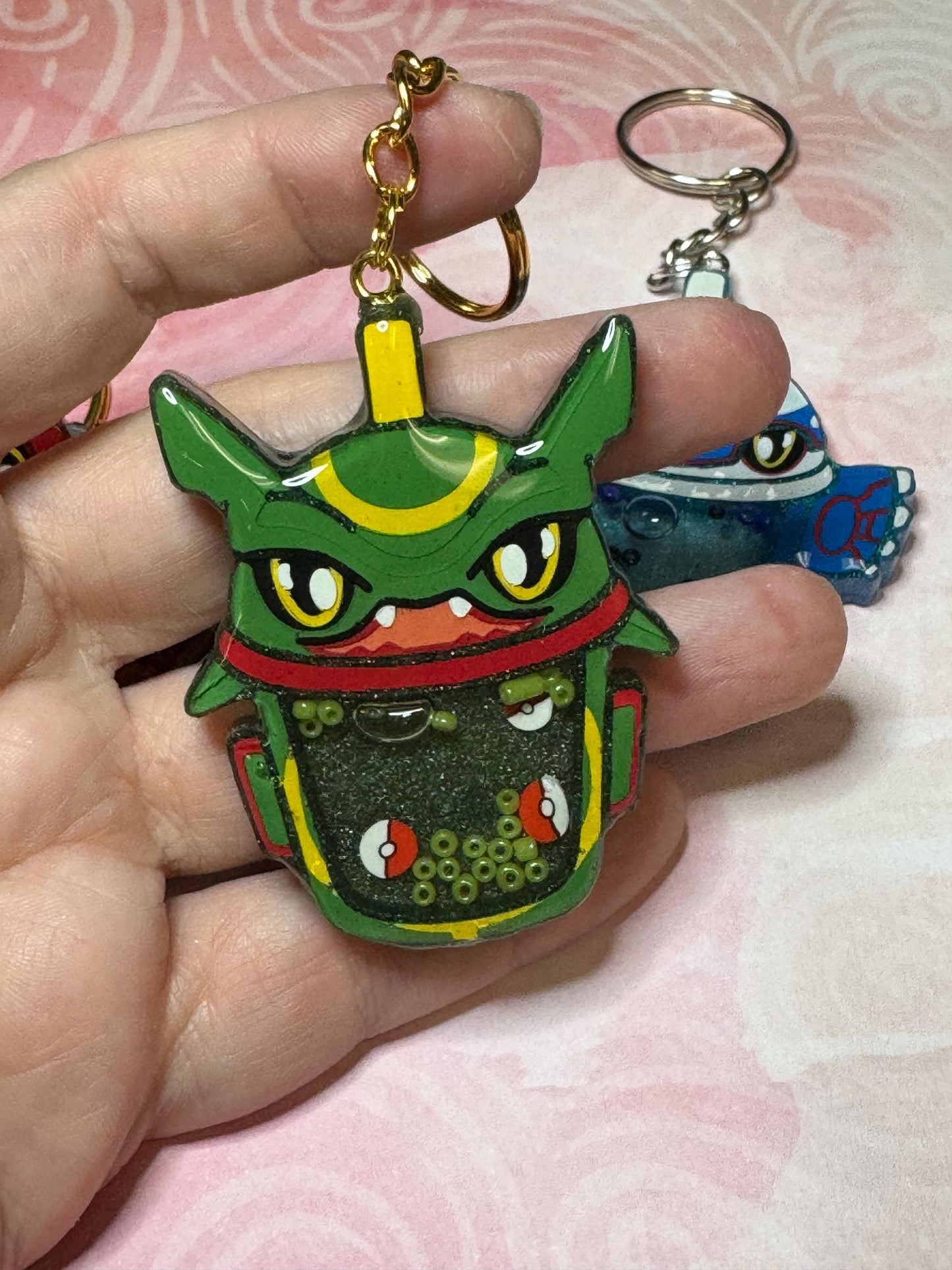 Made to Order Legendary Pocket Monster Boba Teacups Resin Anime Cosplay