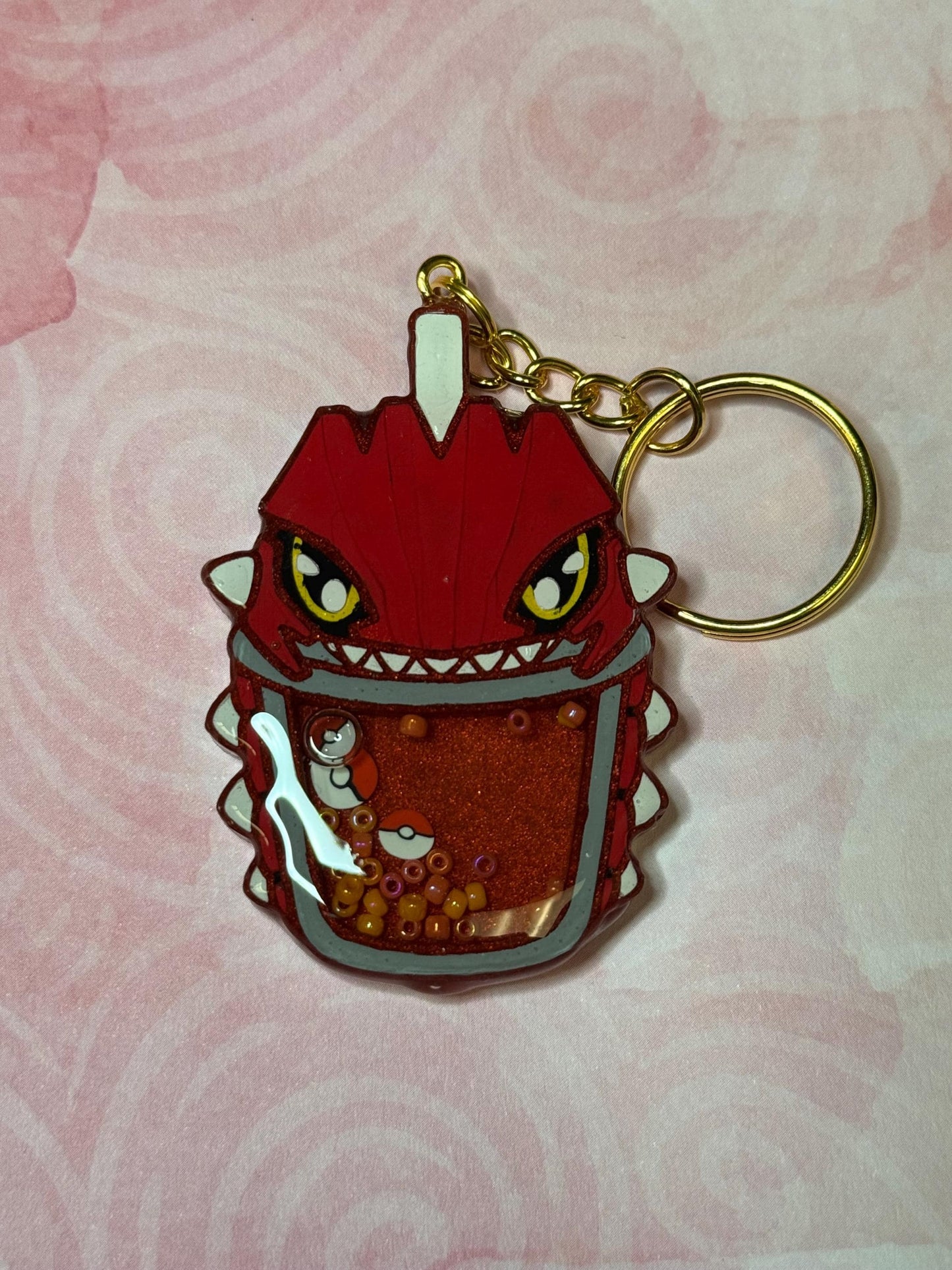 Made to Order Legendary Pocket Monster Boba Teacups Resin Anime Cosplay
