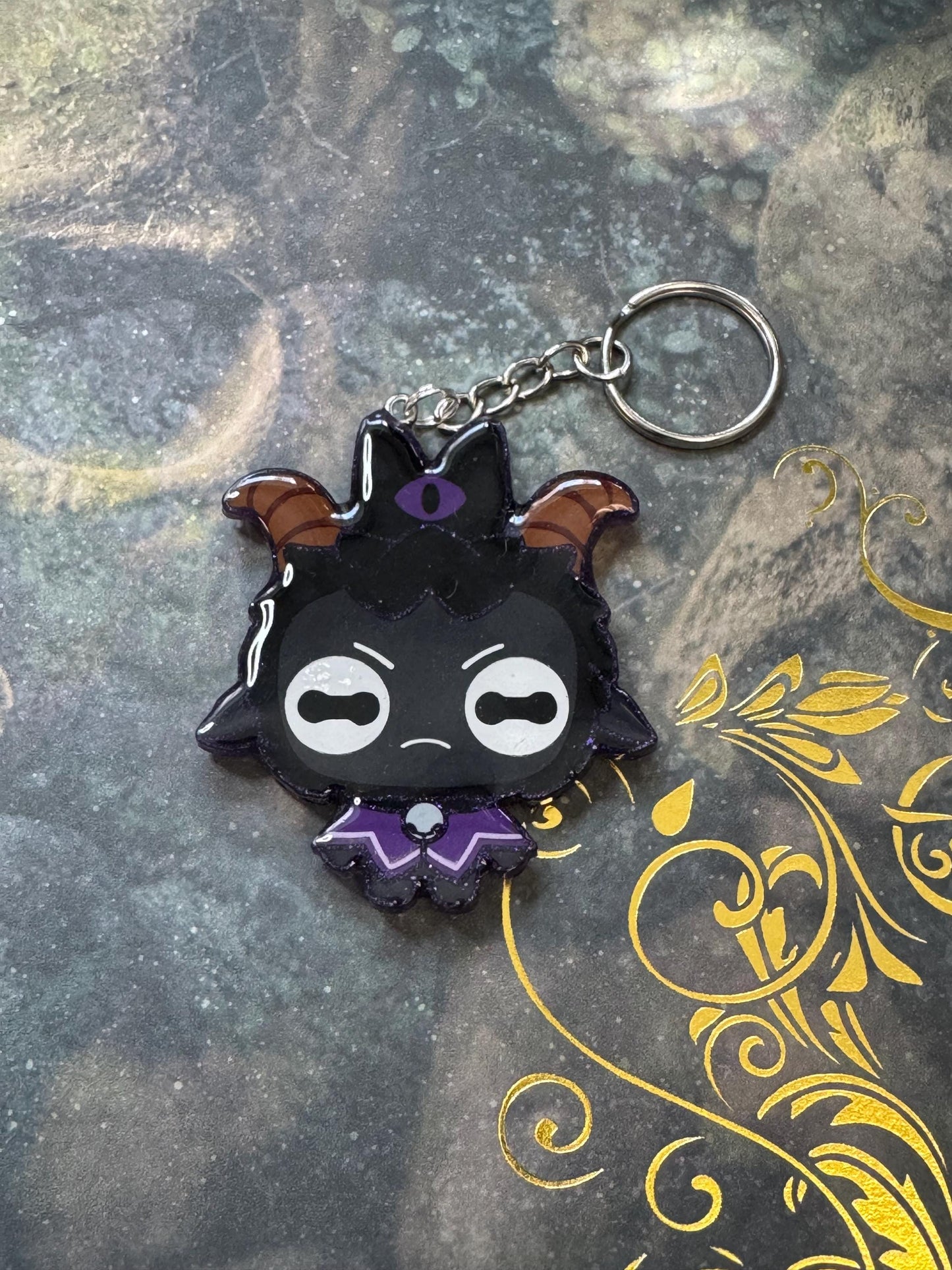 Handmade Animal Cultist Resin Accessory: Phone Grip, Magnet, Keychain
