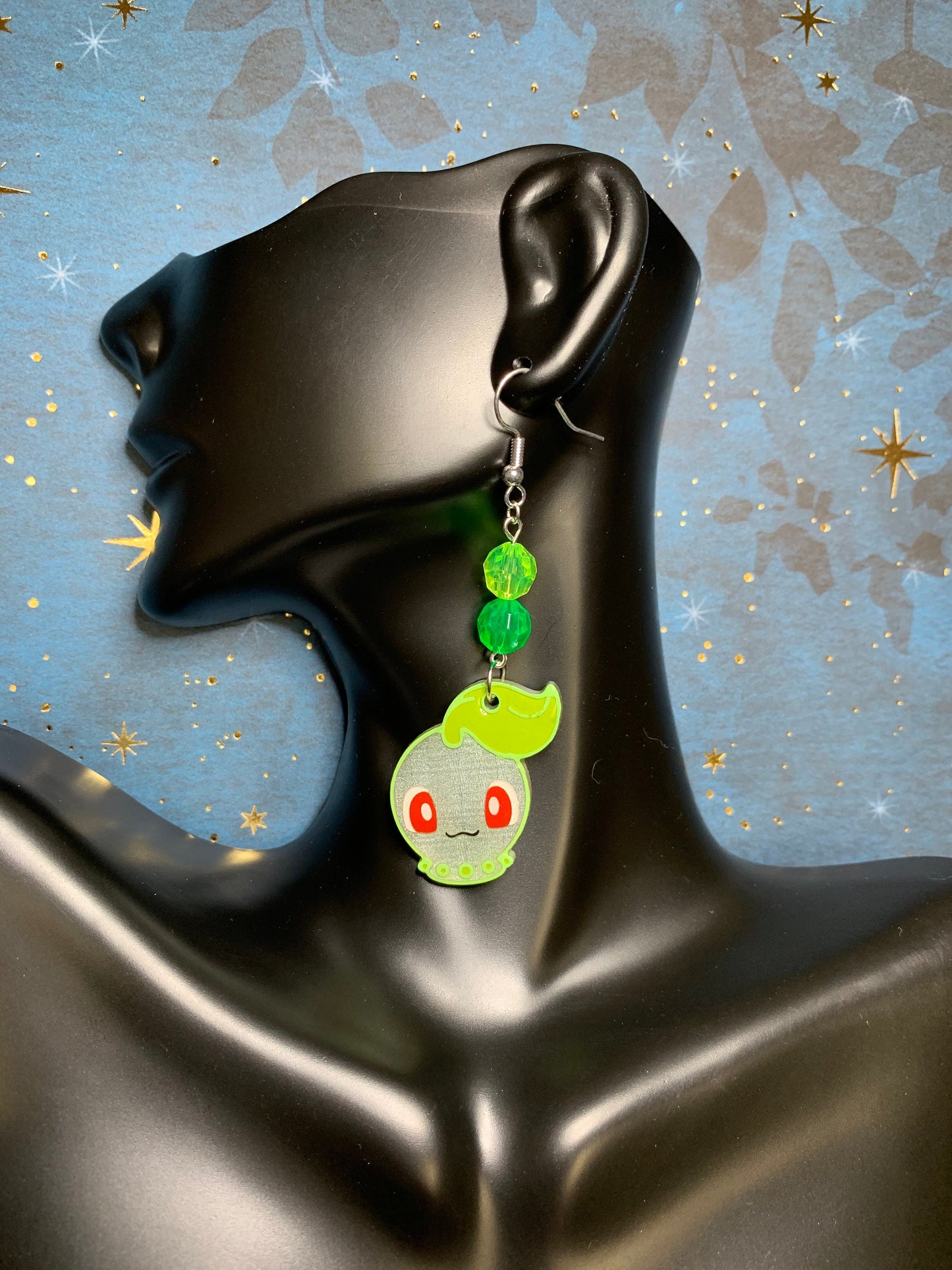 Made to Order - Poke Monster - Fish Hook Earrings - Set 03