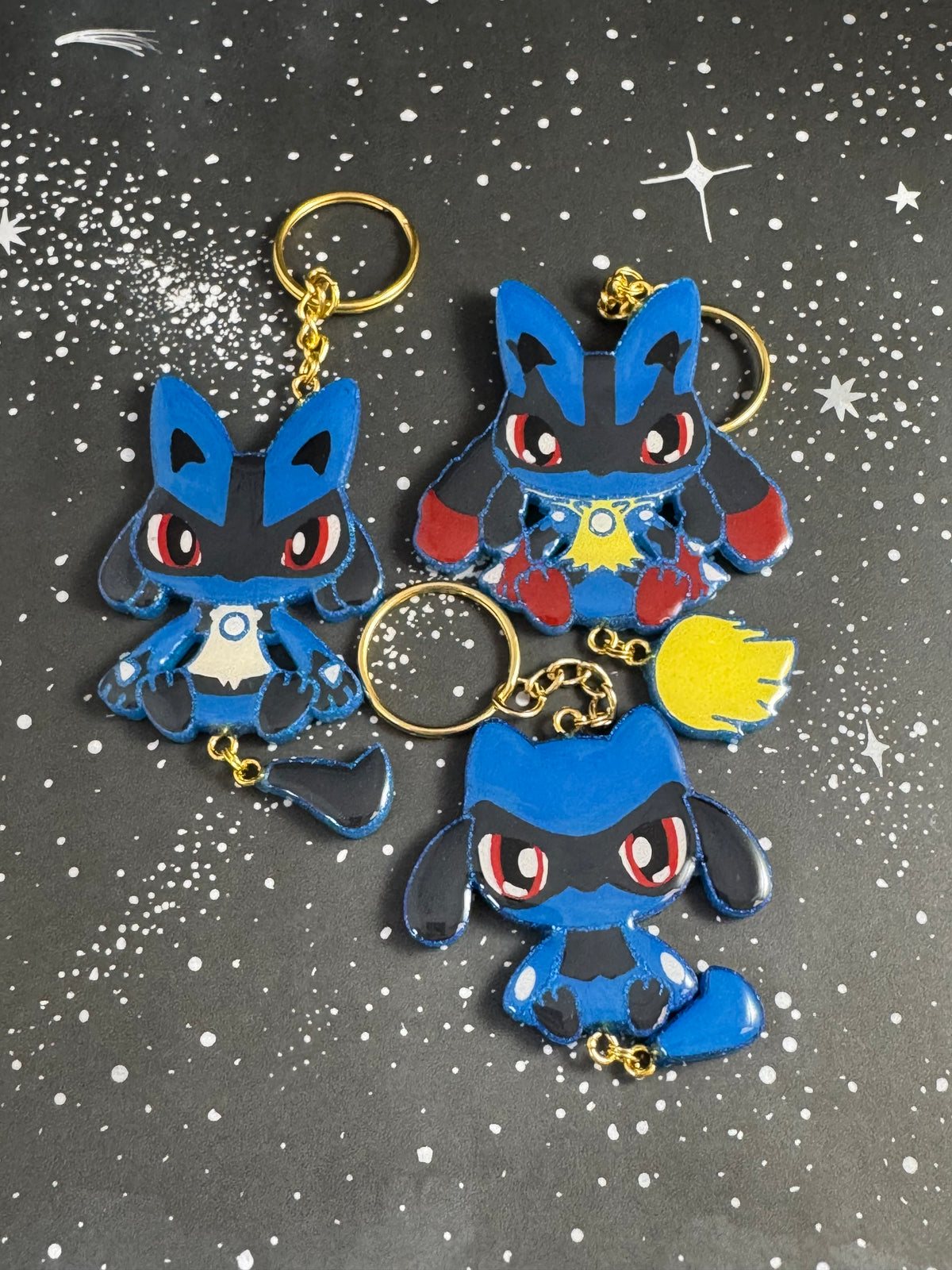 Made to Order - Fighting Dog Family - Poke Monster Flat
