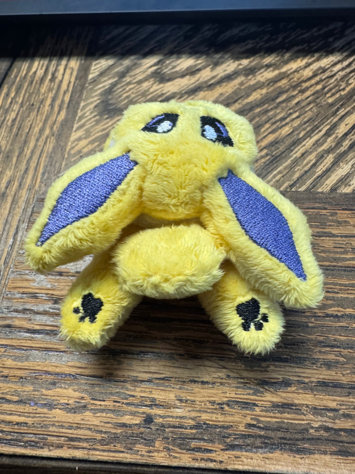 Clearance - Tiny Jolteon Plush - Palm Sized - Handmade OOAK
