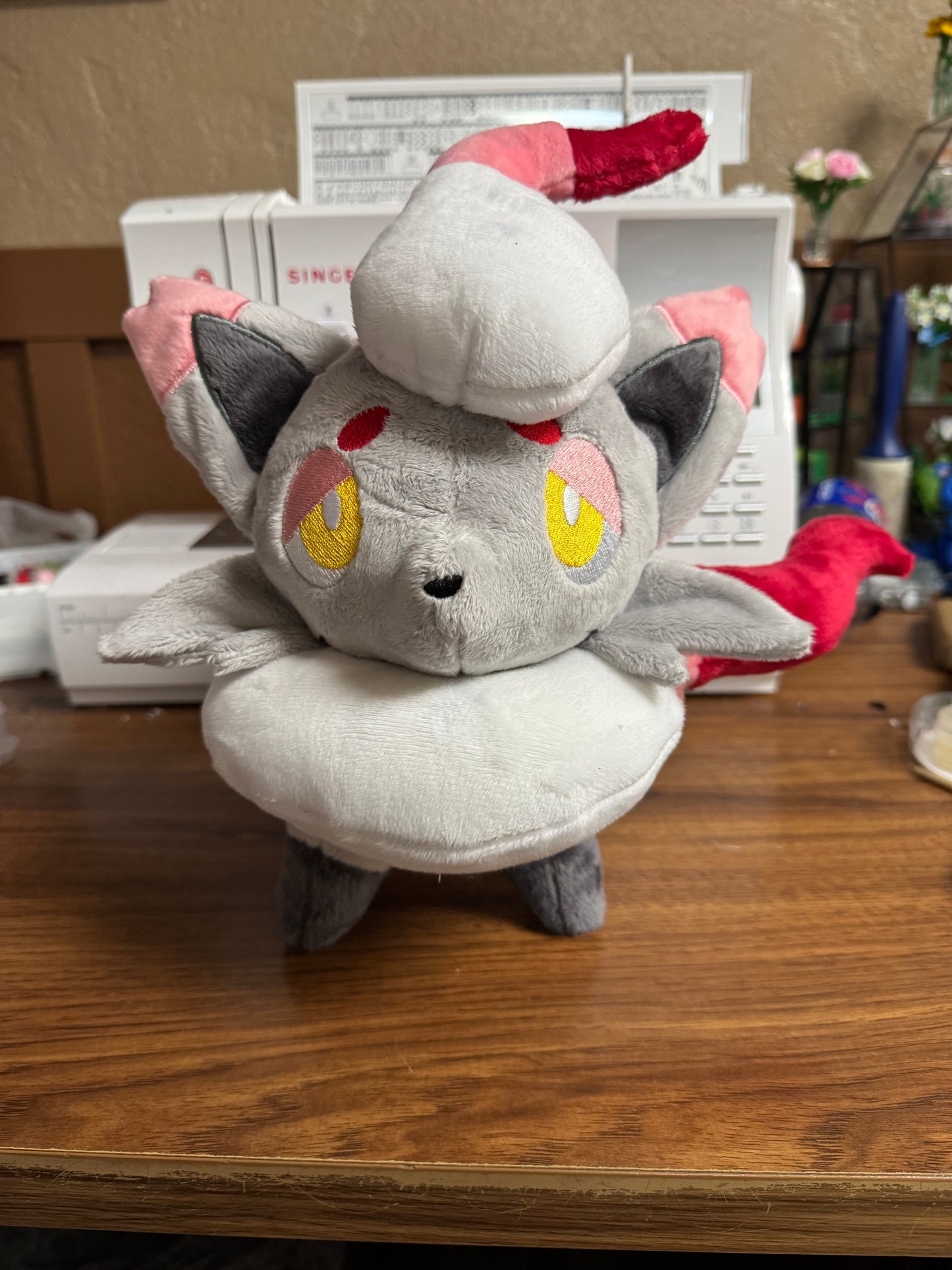Made to Order - Hisuian Zorua Plush - Handmade