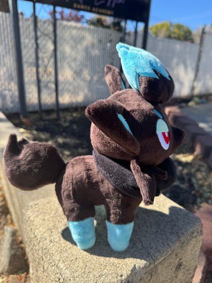 Made to Order - Unova Zorua (Standing) Plush - Handmade