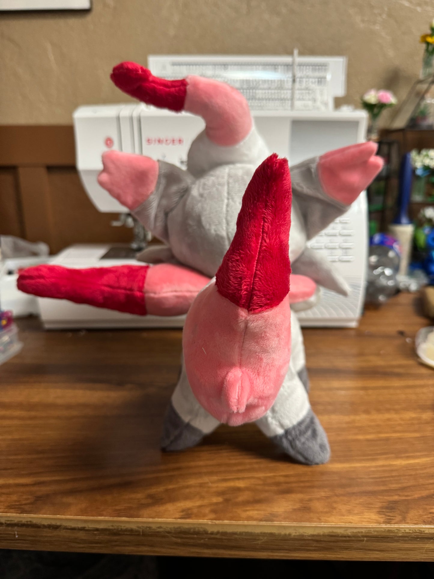 Made to Order - Hisuian Zorua Plush - Handmade