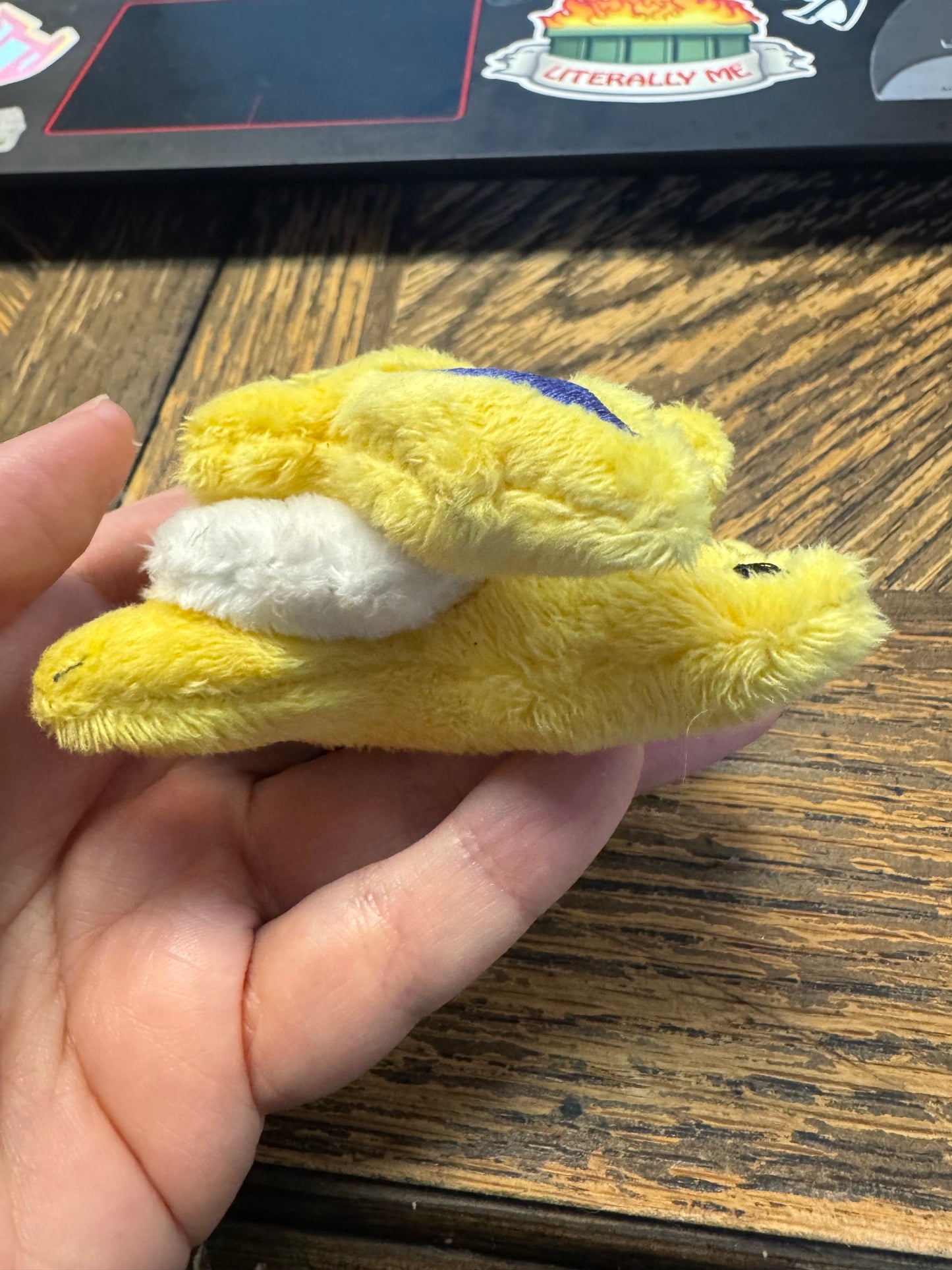 Clearance - Tiny Jolteon Plush - Palm Sized - Handmade OOAK