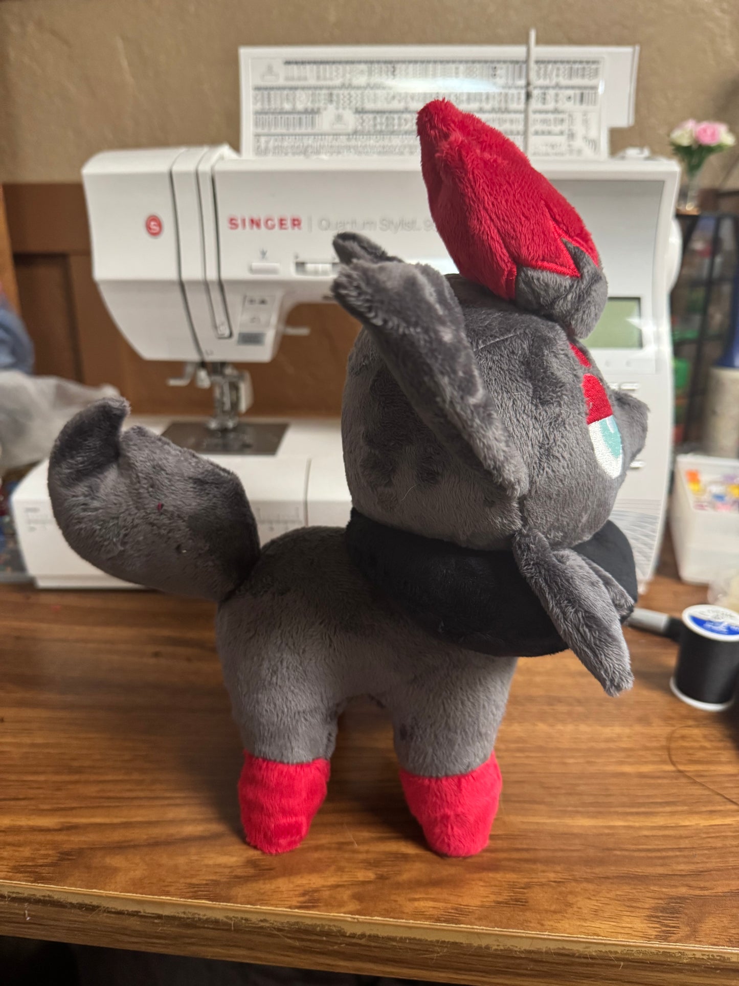 Made to Order - Unova Zorua Plush - Handmade