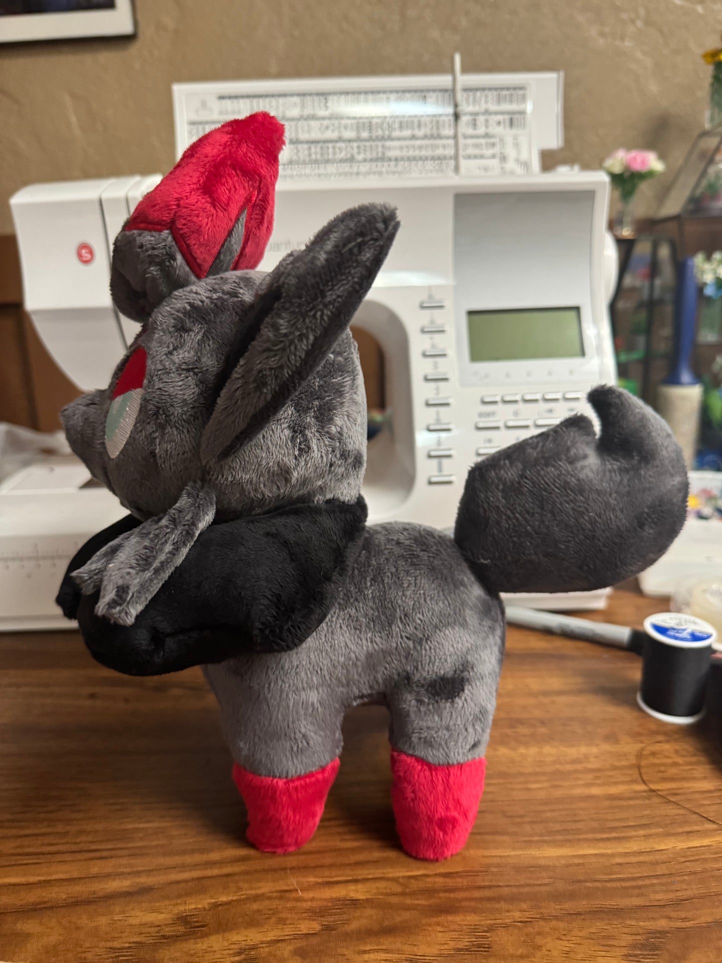 Made to Order - Unova Zorua Plush - Handmade