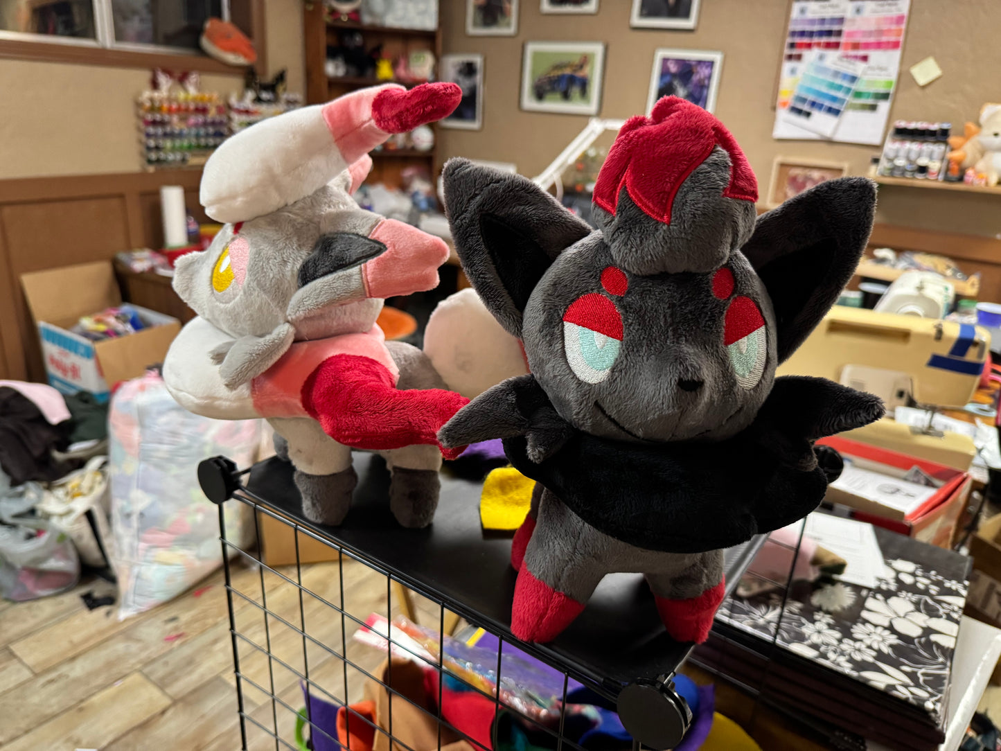 Made to Order - Unova Zorua Plush - Handmade
