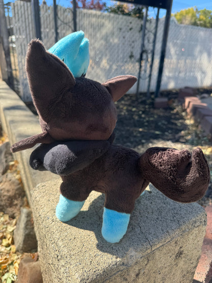 Made to Order - Unova Zorua (Standing) Plush - Handmade