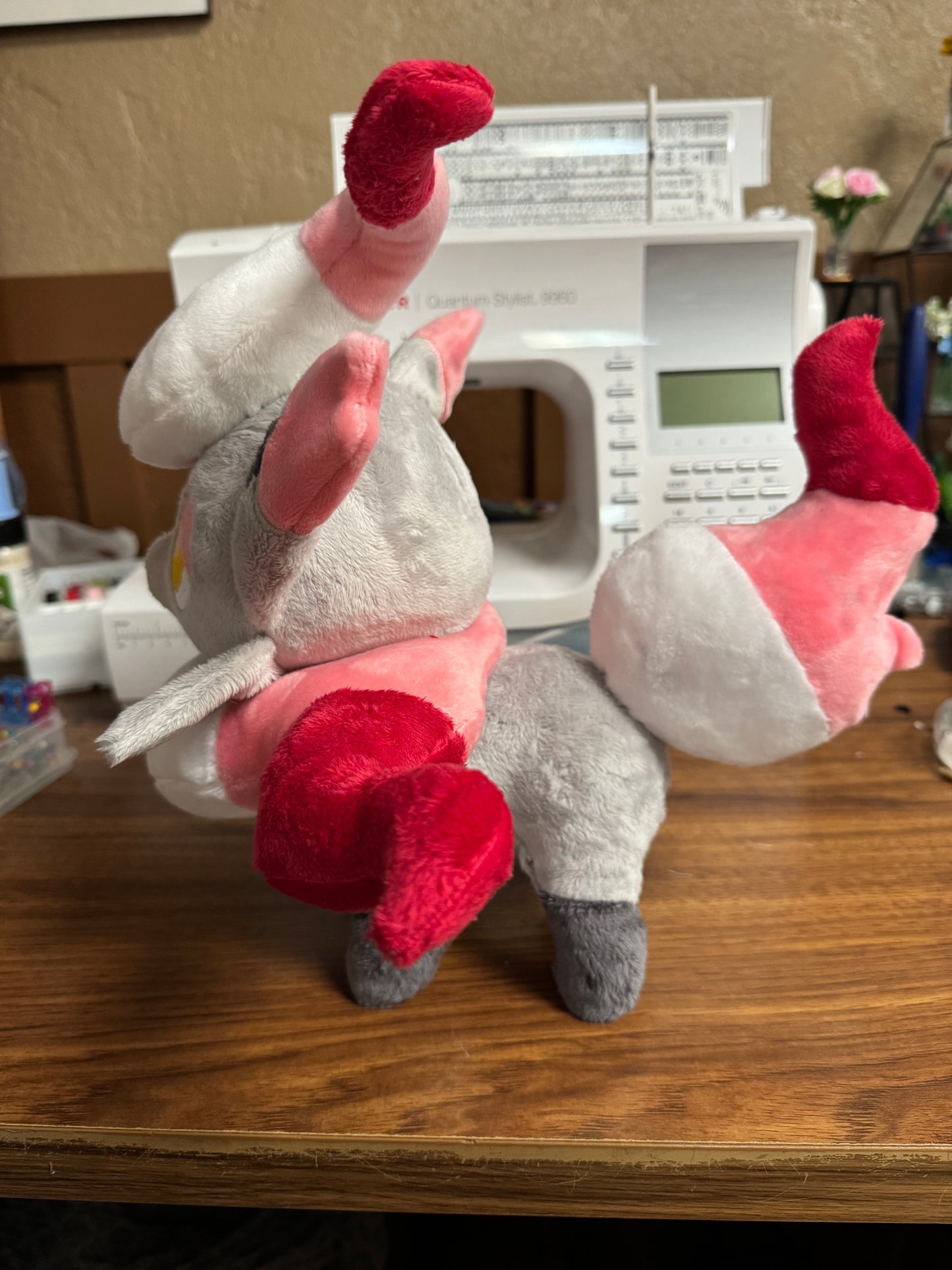 Made to Order - Hisuian Zorua Plush - Handmade