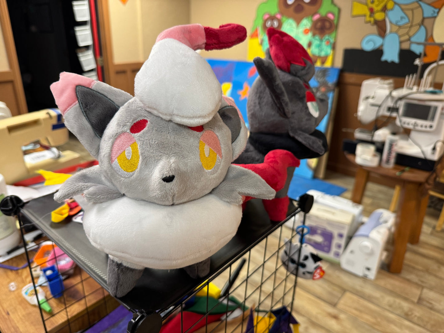 Made to Order - Hisuian Zorua Plush - Handmade