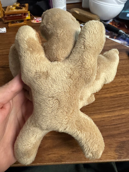 Clearance - Sm/Med SHINY Leaf Plush - Hand Sized - Handmade OOAK