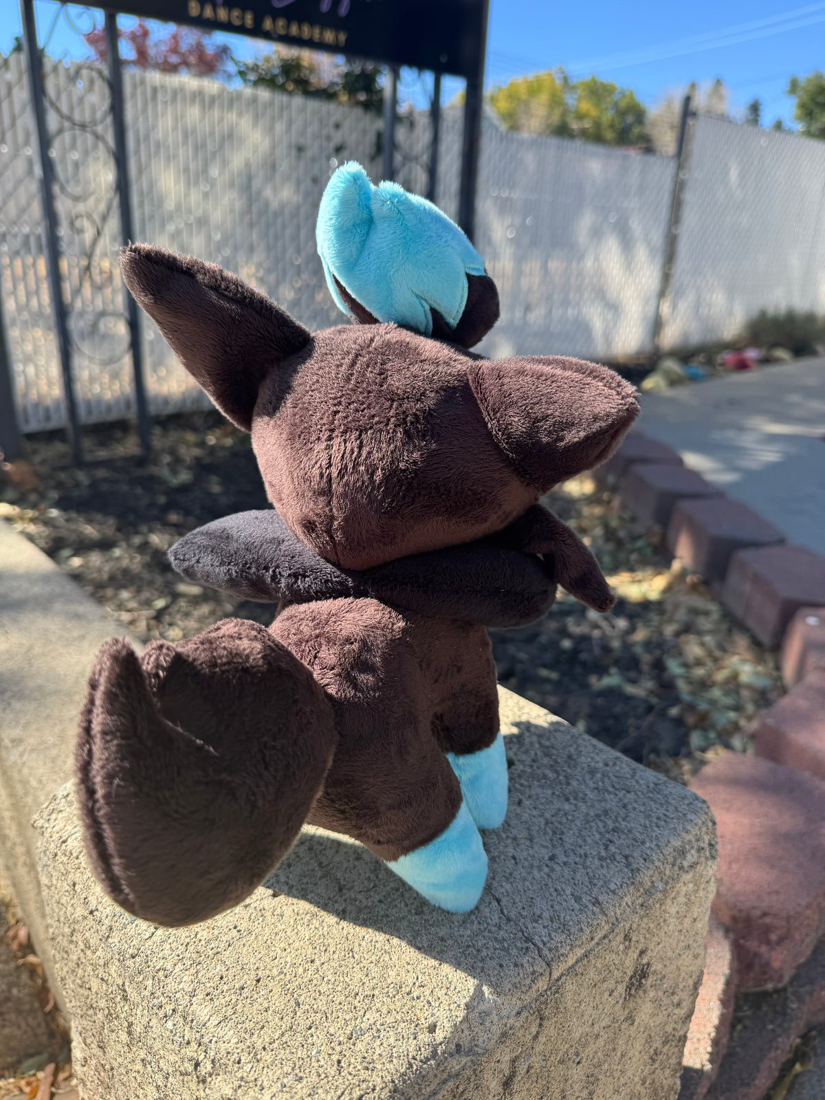 Made to Order - Unova Zorua (Standing) Plush - Handmade