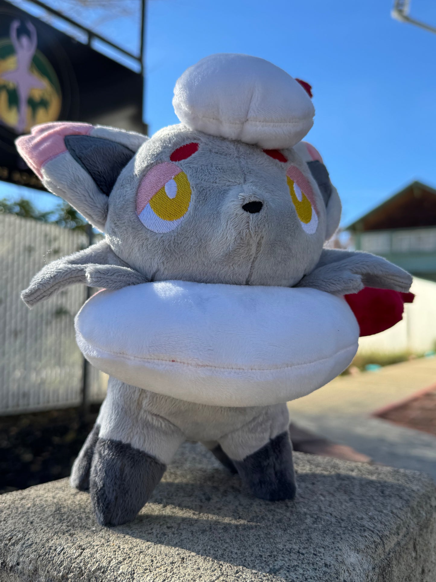 Made to Order - Hisuian Zorua Plush - Handmade