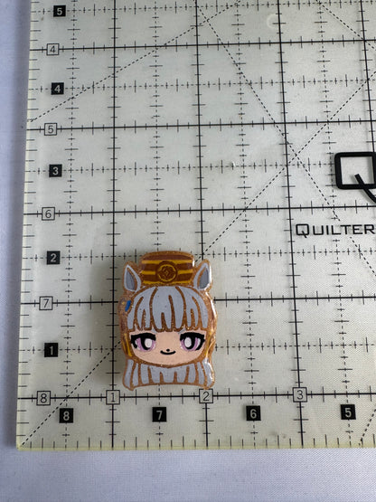 Made to Order - Horse Girl Chibi Faces - Race Horse Girls