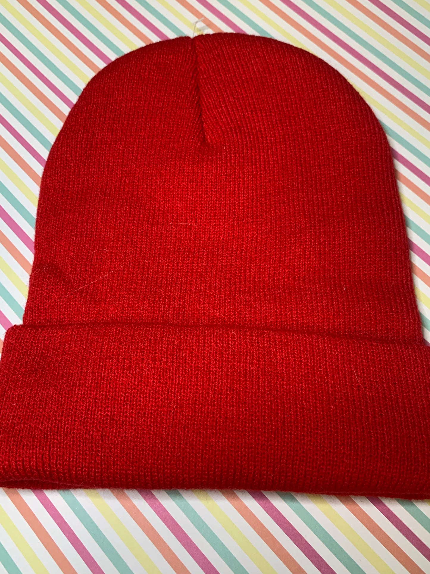 Pre-Made - Flareon Embroidered Beanie