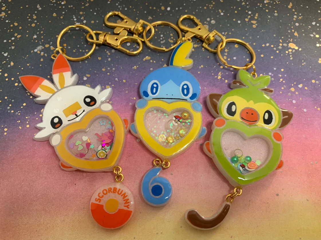 Made to Order - Pokemon Set 1 Heart Shaker