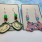 Made to Order - Pokemon Fish Hook Earrings Set 1