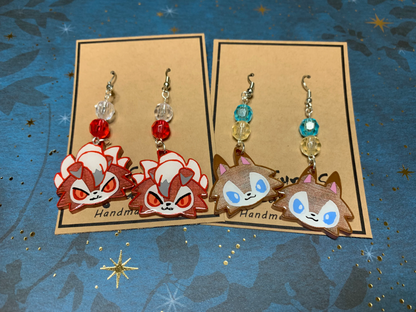 Made to Order - Pokemon Fish Hook Earrings Set 3