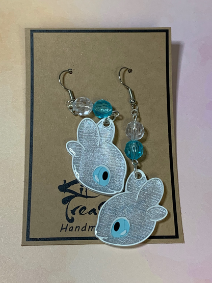 Made to Order - Dragon Training - Fish Hook Earrings