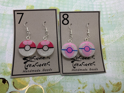 Made to Order - Monster Balls - Fish Hook Earrings
