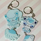 Made to Order Pocket Monster Dangle Tails Set 5 Resin Anime Cosplay Accessory