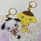 Made to Order Kawaii Kitty White Konnichiwa Flat Dangle Tail Resin Anime Cosplay