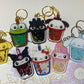Made to Order Kawaii Kitty White Konnichiwa boba Teacups Resin Anime Cosplay