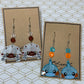 Made to Order Pocket Monster Fish Hook Earrings Set 5 Resin Cosplay Anime