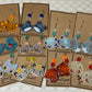 Made to Order Pocket Monster Fish Hook Earrings Set 6 Resin Cosplay Anime