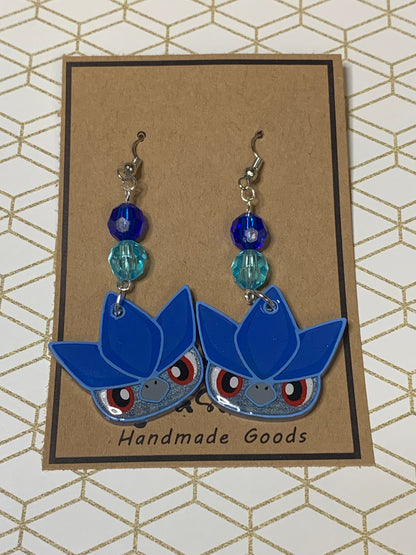 Made to Order - Poke Monster - Fish Hook Earrings - Set 07