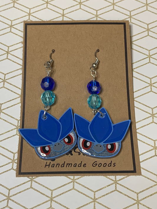 Made to Order Pocket Monster Fish Hook Earrings Set 7 Resin Cosplay Anime
