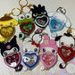 Made to Order Kawaii Kitty White Konnichiwa Hearts Set 2 Resin Anime Cosplay