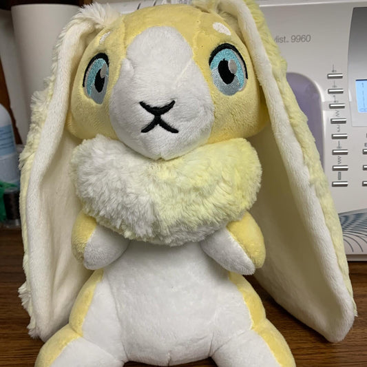PRE MADE Limited Stock OOAK - Plush Bunny Rabbit Handmade Sewn