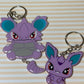Made to Order Pocket Monster Dangle Tails Set 8 Resin Anime Cosplay Accessory