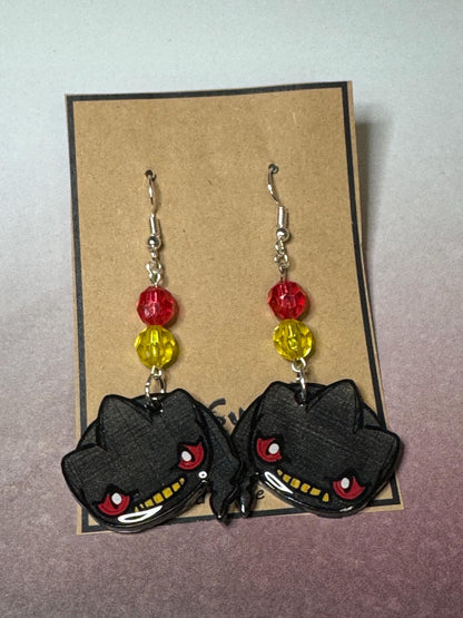 Made to Order - Poke Monster - Fish Hook Earrings - Set 11