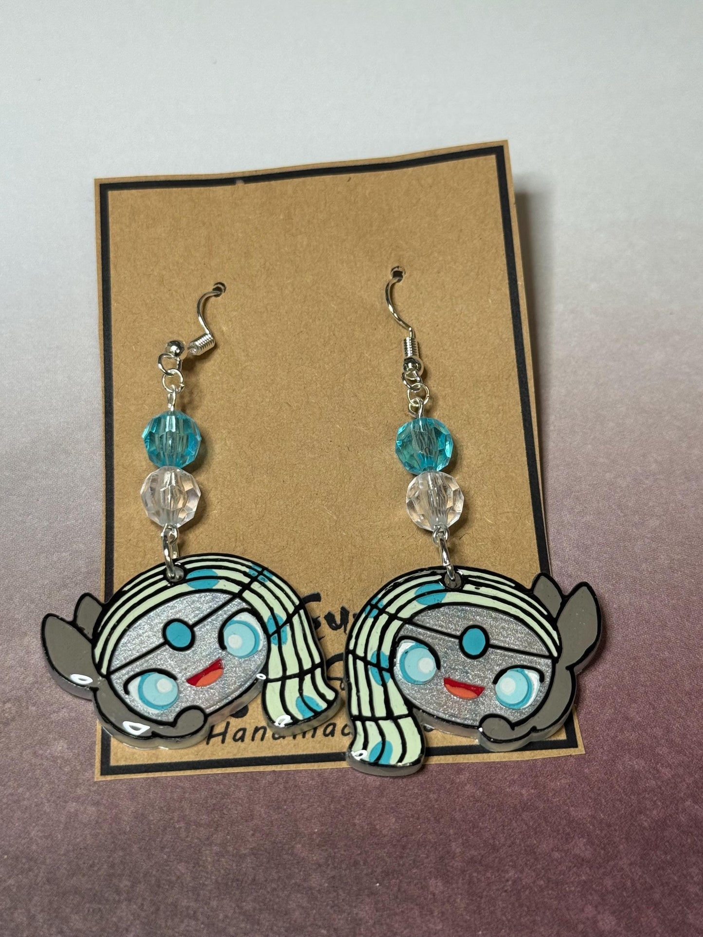 Made to Order - Poke Monster - Fish Hook Earrings - Set 11