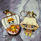 Handmade Resin Anime Accessories: Pirate Crew Phone Grip, Keychain, Magnet