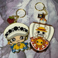 Made to Order Resin Anime Accessories: Pirate Crew Shaker Keychain