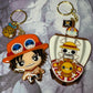 Made to Order Resin Anime Accessories: Pirate Crew Shaker Keychain