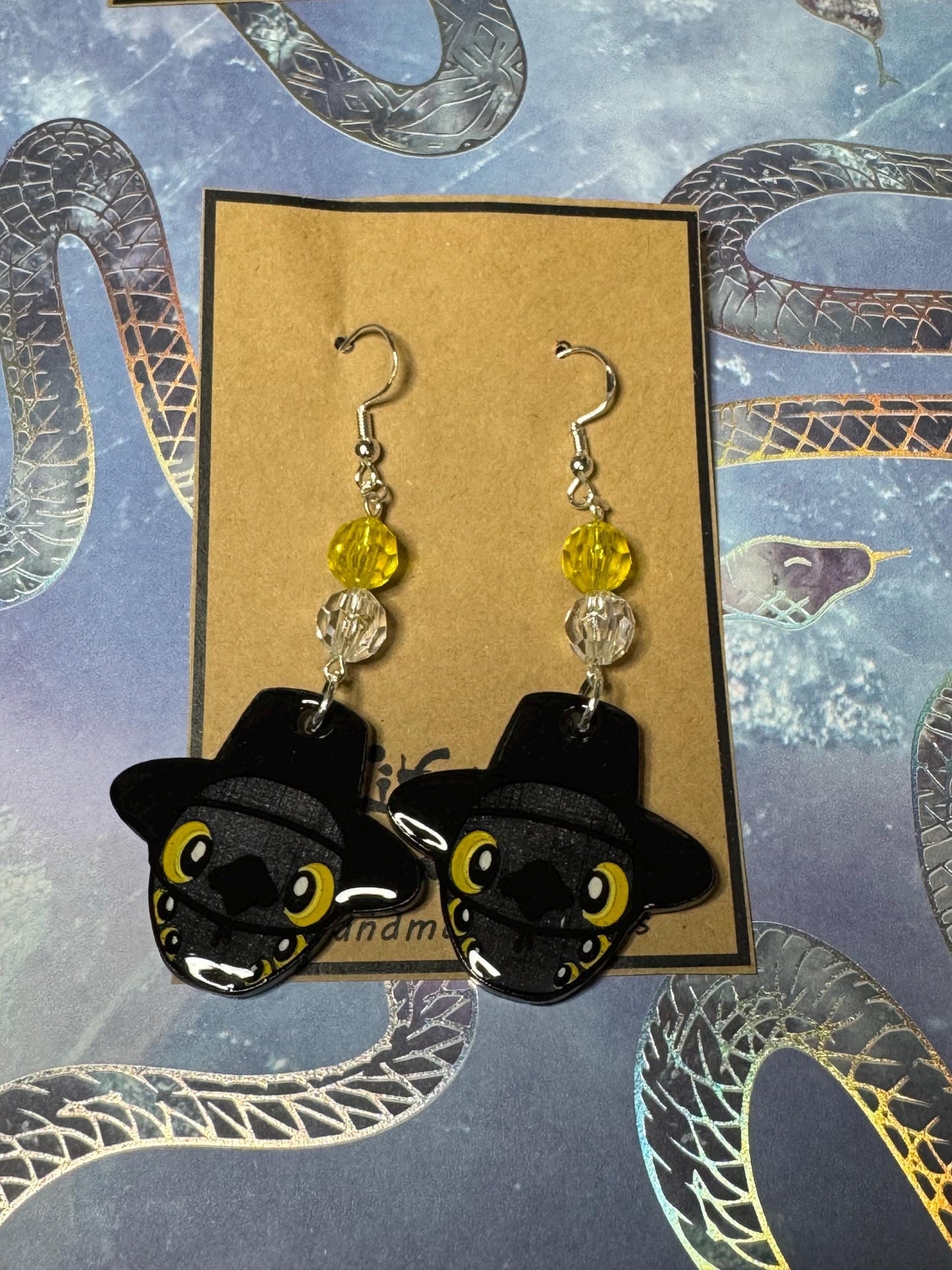 Made to Order K-Pop Demon Critters Dangle Tail & Earring Accessory Anime Cosplay