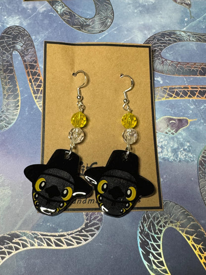 Made to Order - K-Pop Demon Critters - Flats & Fish Hook Earrings
